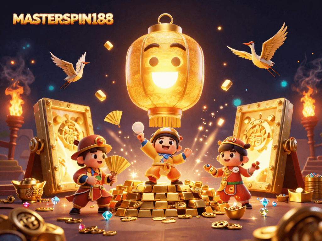 Experience gaming excitement with MASTERSPIN188's vibrant night casino scene.